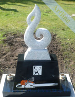 Bone Hook Headstone