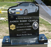 GT-R Skyline Headstone