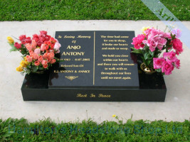 Birch Desk Headstone