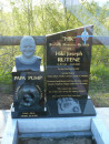 Carved Granite Headstone