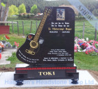 Guitar Headstone