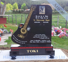 Guitar Headstone