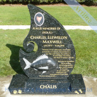 Tear Drop Headstone